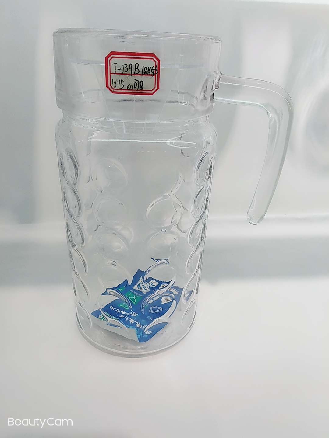 Factory direct sales of one-liter water bottle j-139 with lid Item Picture