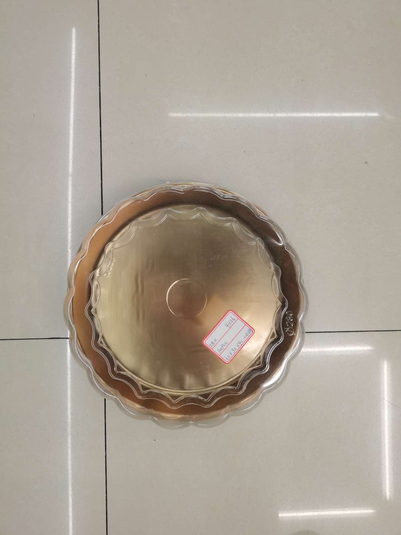 厂家直销一次性蛋糕盒型号280装箱数100只产品图