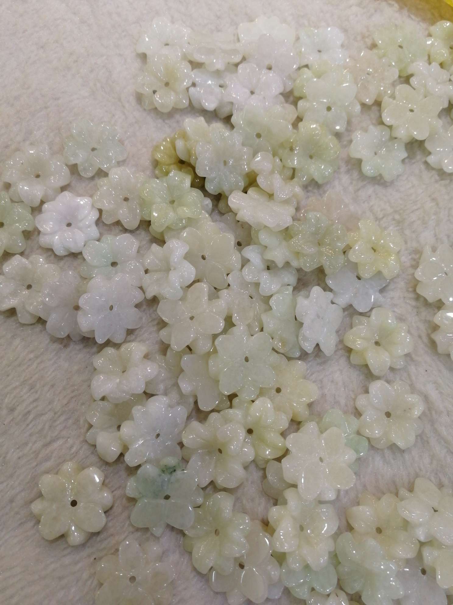 天然翡翠缅甸玉珠宝玉石花服饰搭配手链项链配件