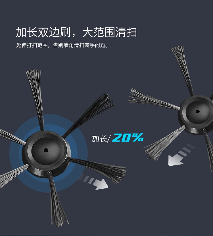 新款扫地机器人充电款 家用自动清洁机 智能吸尘器详情图9