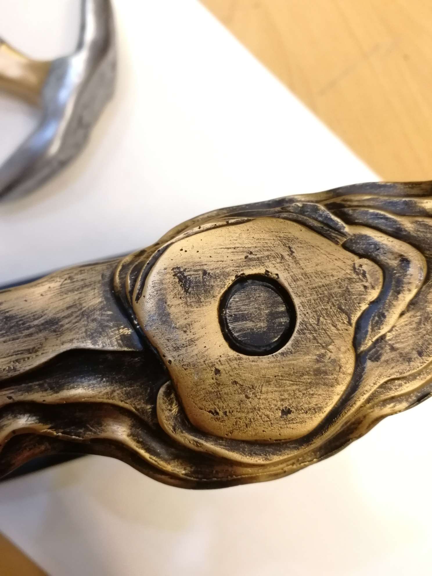 萌粒/儿童玩具/树脂配件/暴力熊/潮玩白底实物图