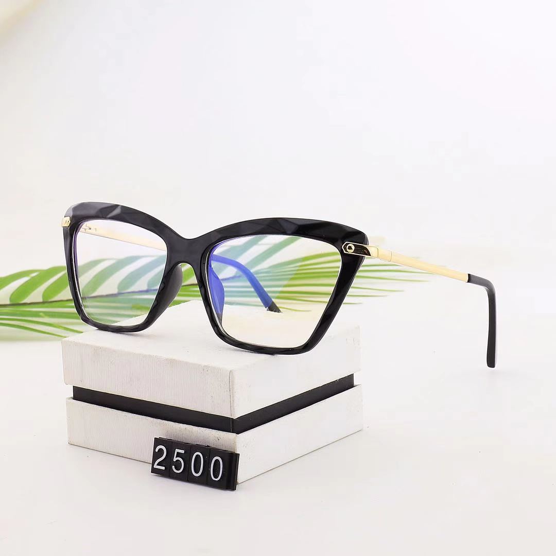 2500现货网红款个性不规则超轻TR材质多色混装光学架防蓝光可配度数近视镜