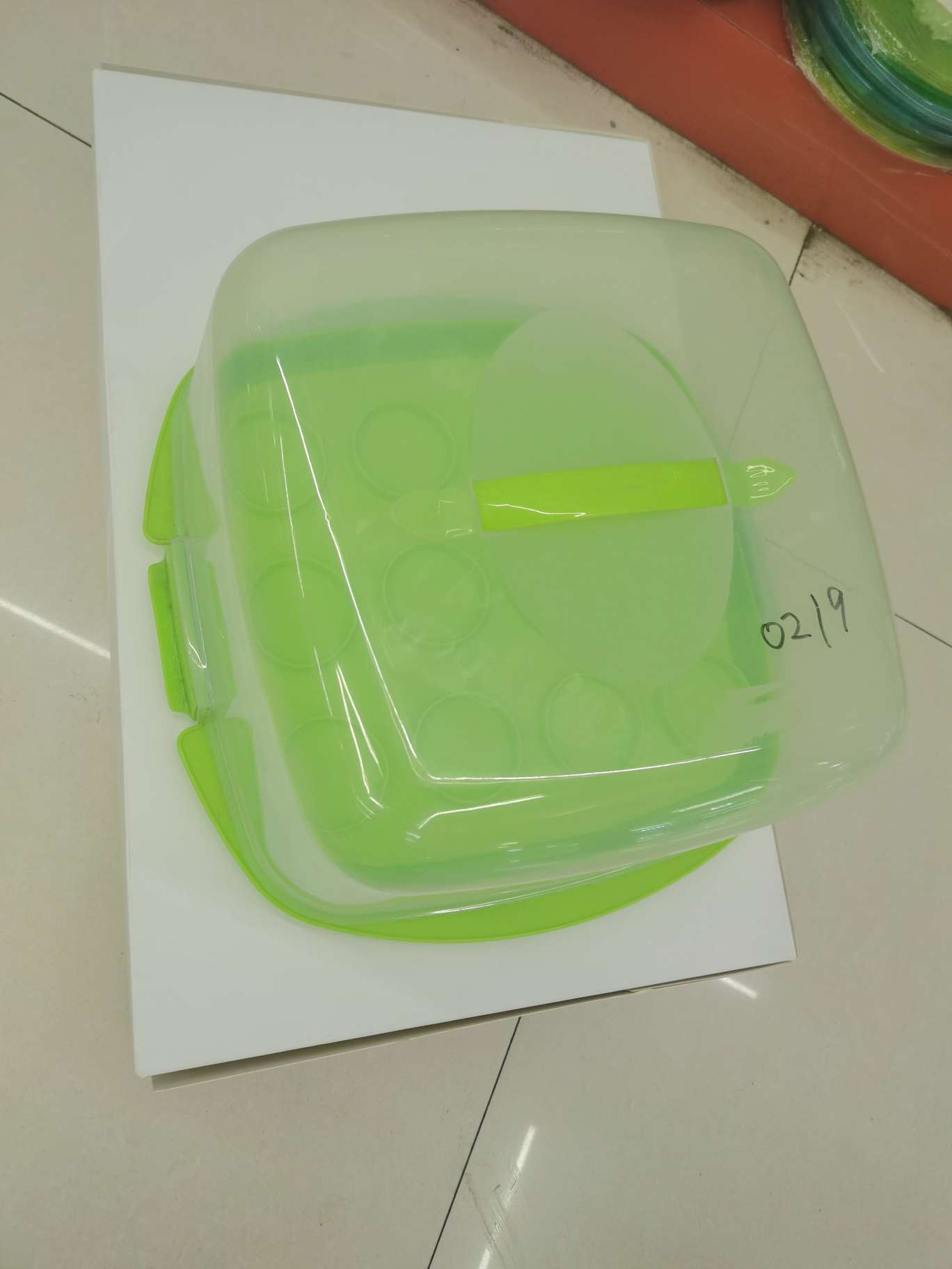 厂家直销两用蛋糕盒型号0219 装箱数24只