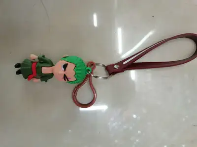 Soft Plastic Keychain Bag Accessory
