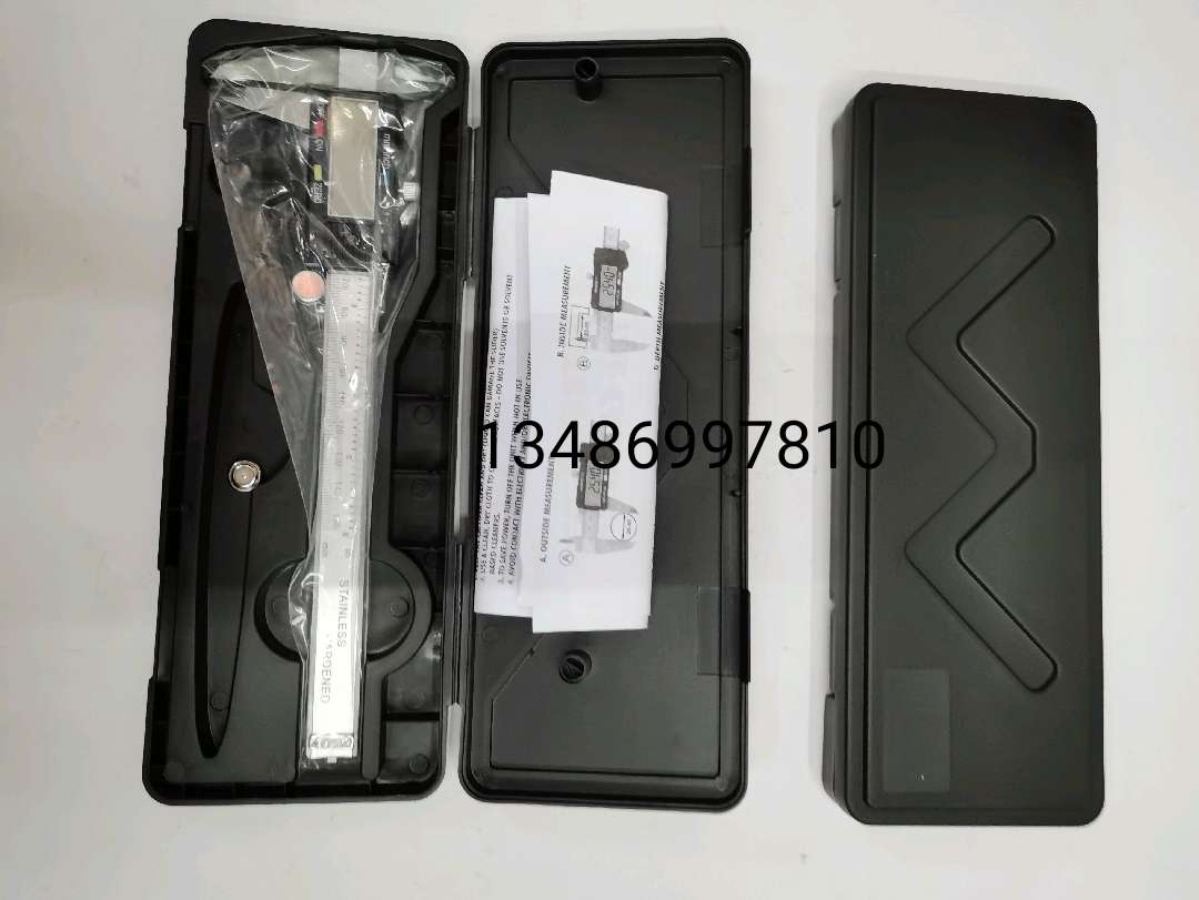 Vernier caliper digital display caliper micrometer measuring tool hardware Specification drawing