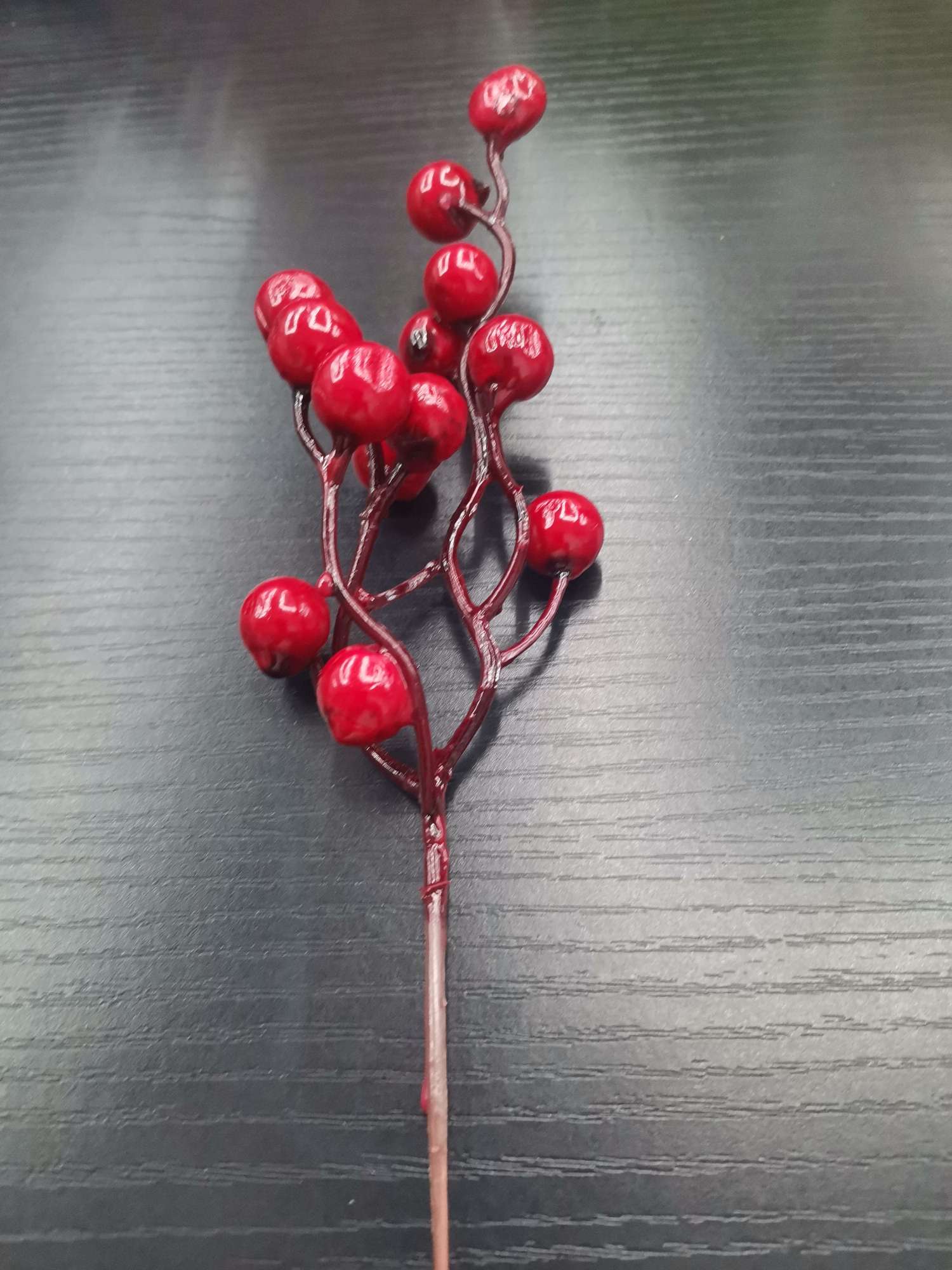 仿真发财果圣诞红果圣诞果串