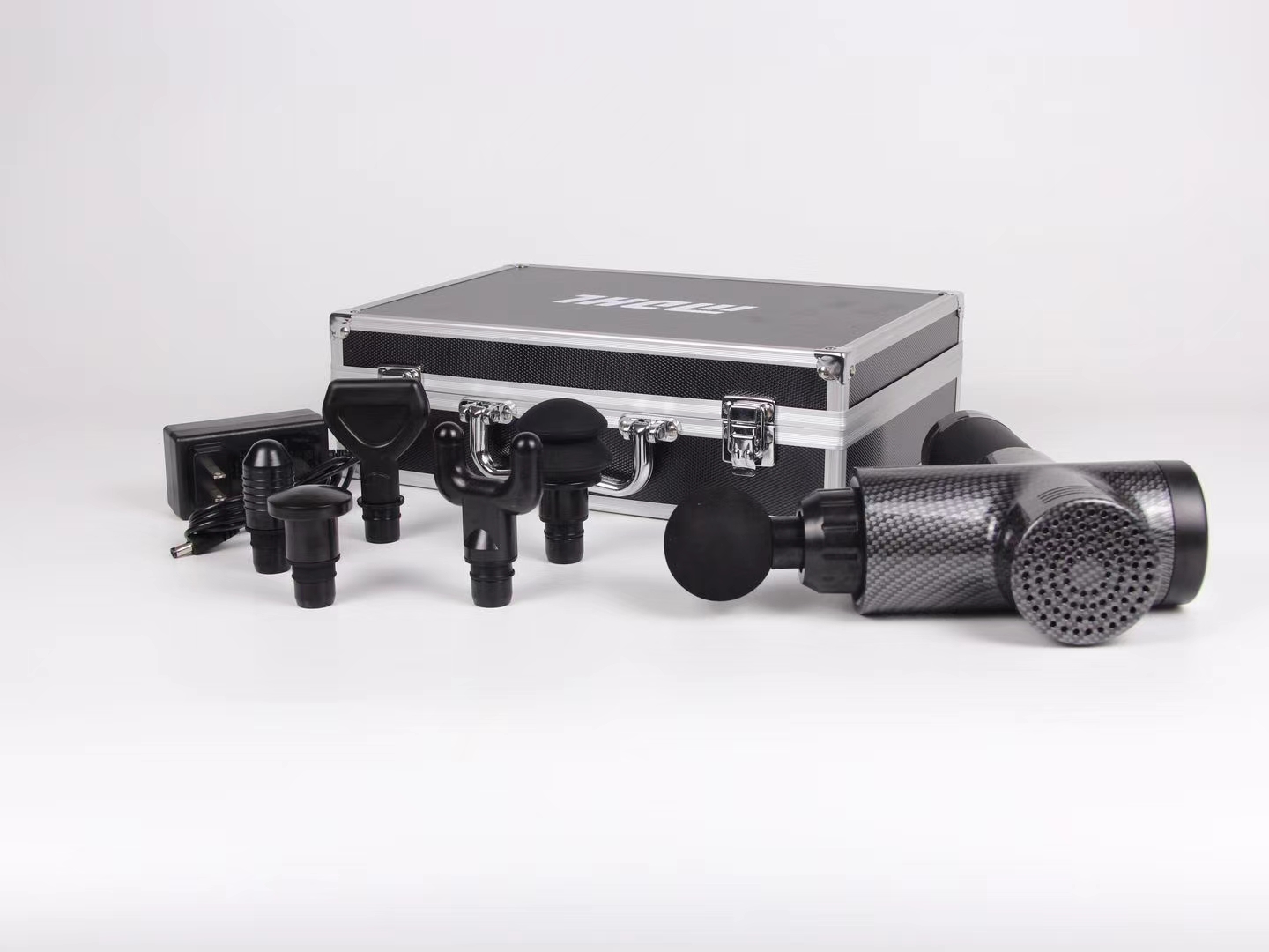 The Mady-Harley Fascia Gun Relieves Muscle Soreness, Releases Lactic Acid From The Body, And Is An Essential Tool For Fitness And Running. It Features A High-Power, Deep Relaxation, And Silent Imported Brushless Motor Item Picture