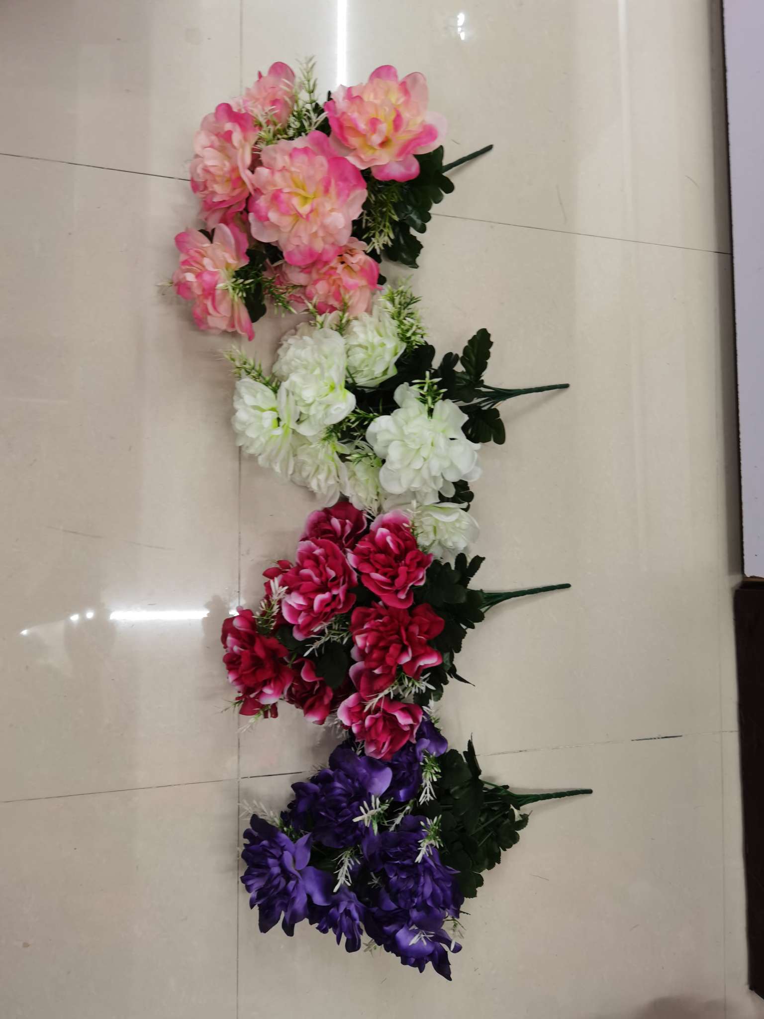 Ten dahlias undefined