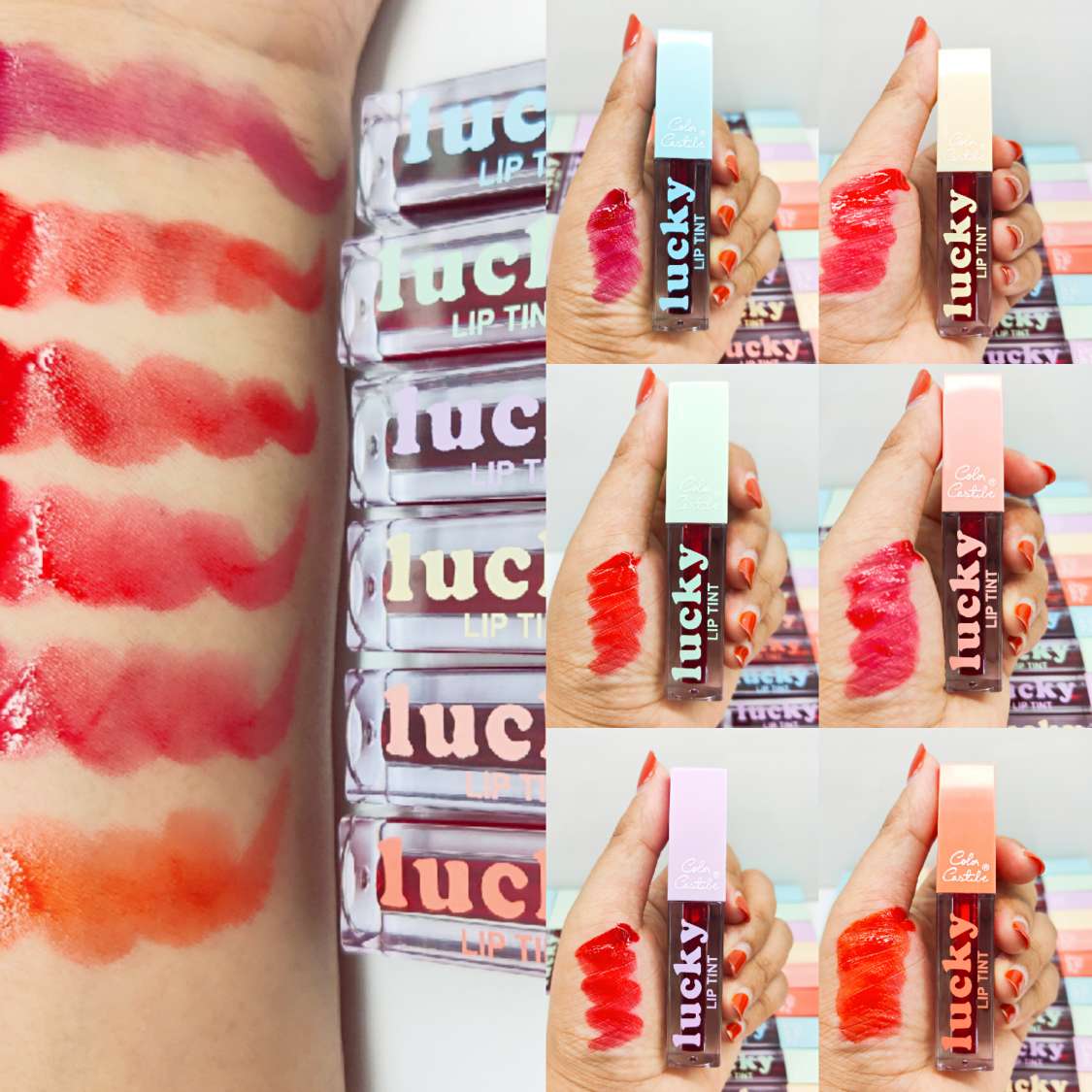 Lip dye liquid blush water lipstick lip gloss Lip gloss Lip gloss is waterproof and does not fade detail image 3