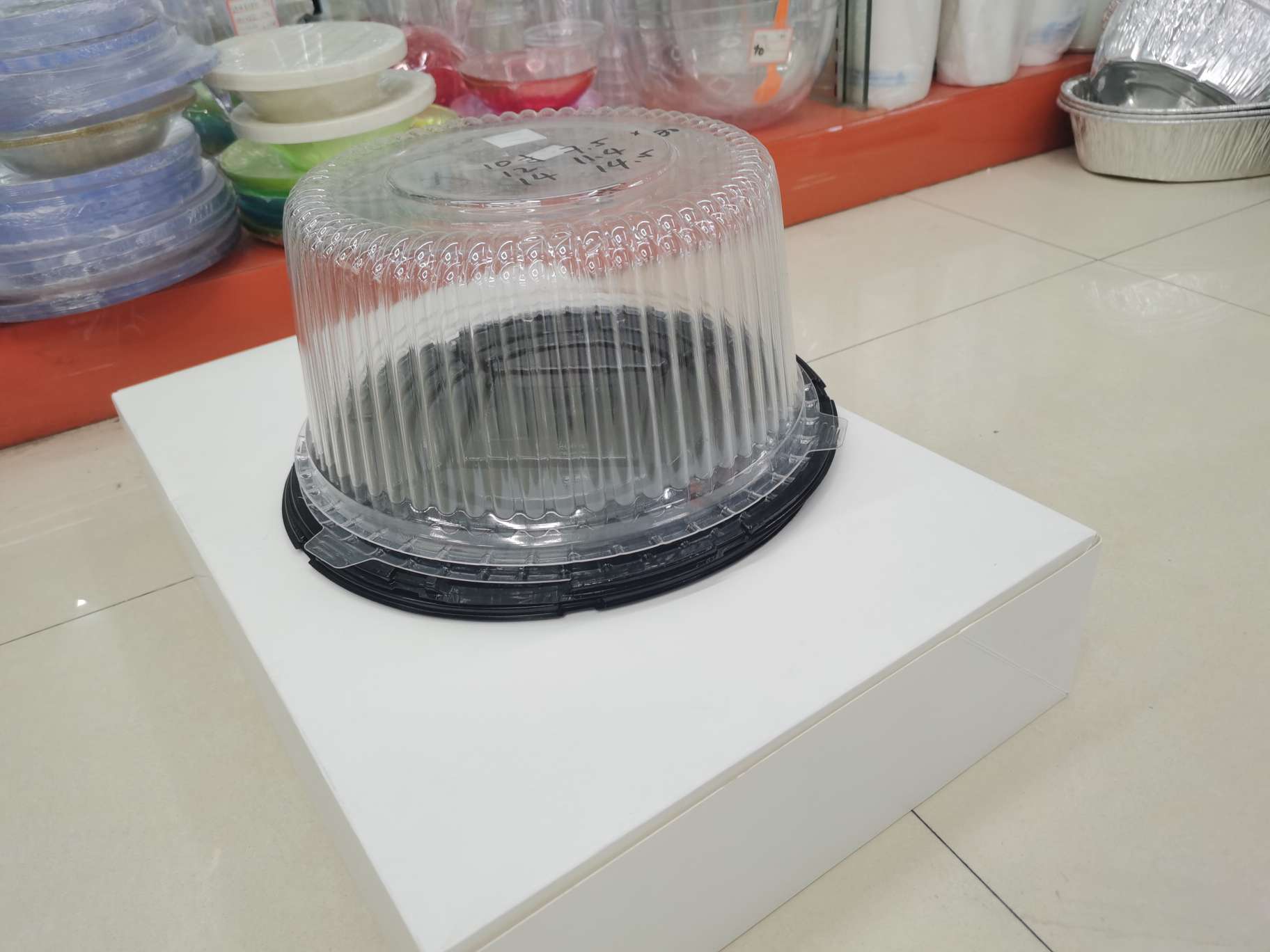 厂家直销 一次性10寸蛋糕盒 装箱数80只产品图