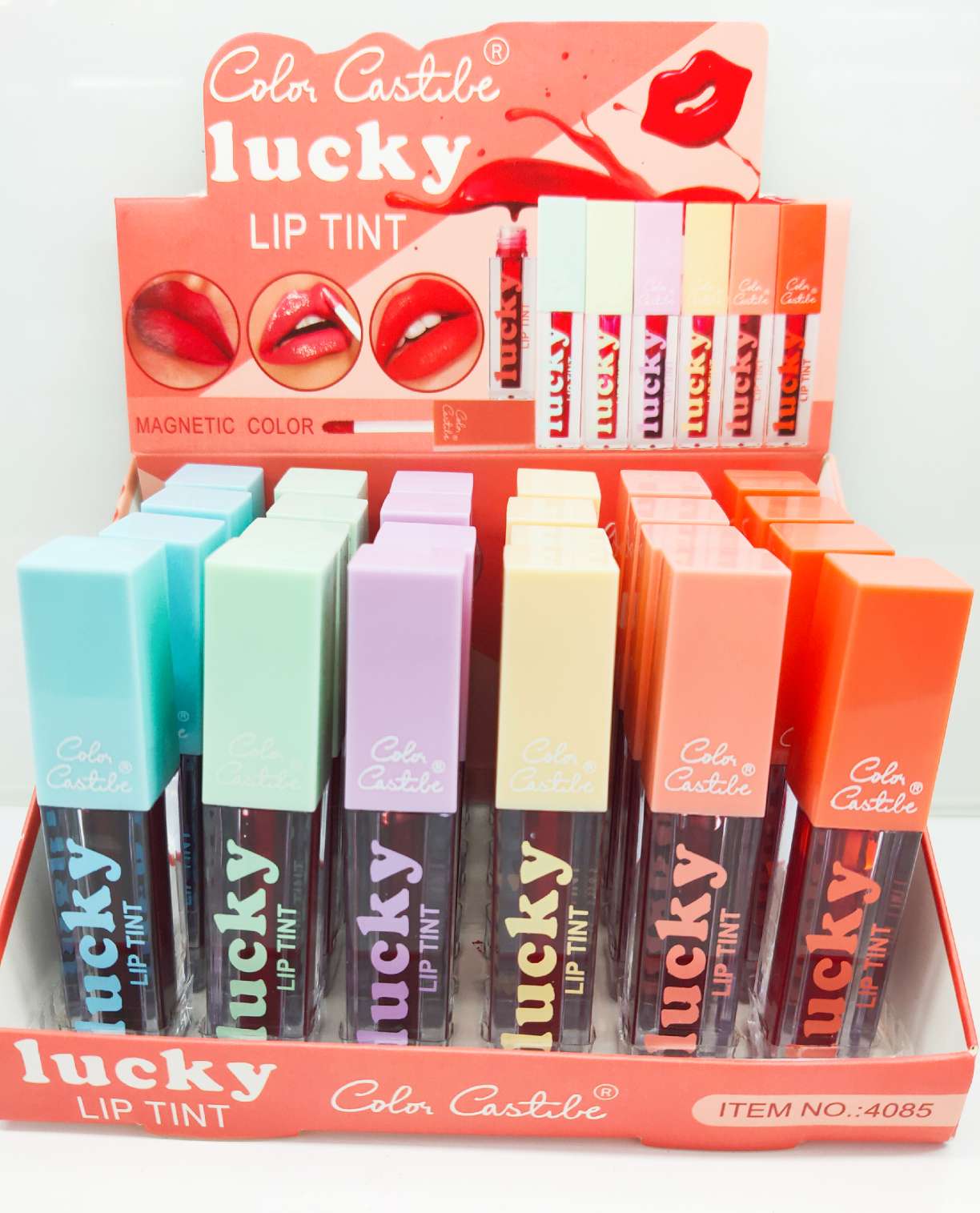 Lip dye liquid blush water lipstick lip gloss Lip gloss Lip gloss is waterproof and does not fade detail image 2