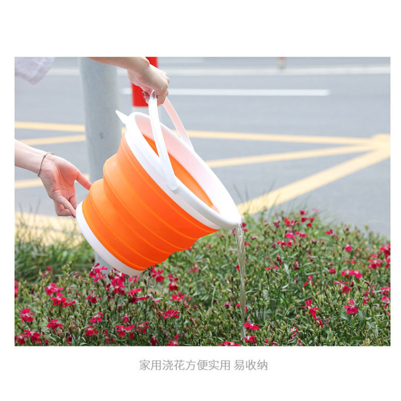 便携式折叠桶硅胶塑料水桶儿童户外洗车钓鱼旅行家用桶10/1.5/5L详情图10