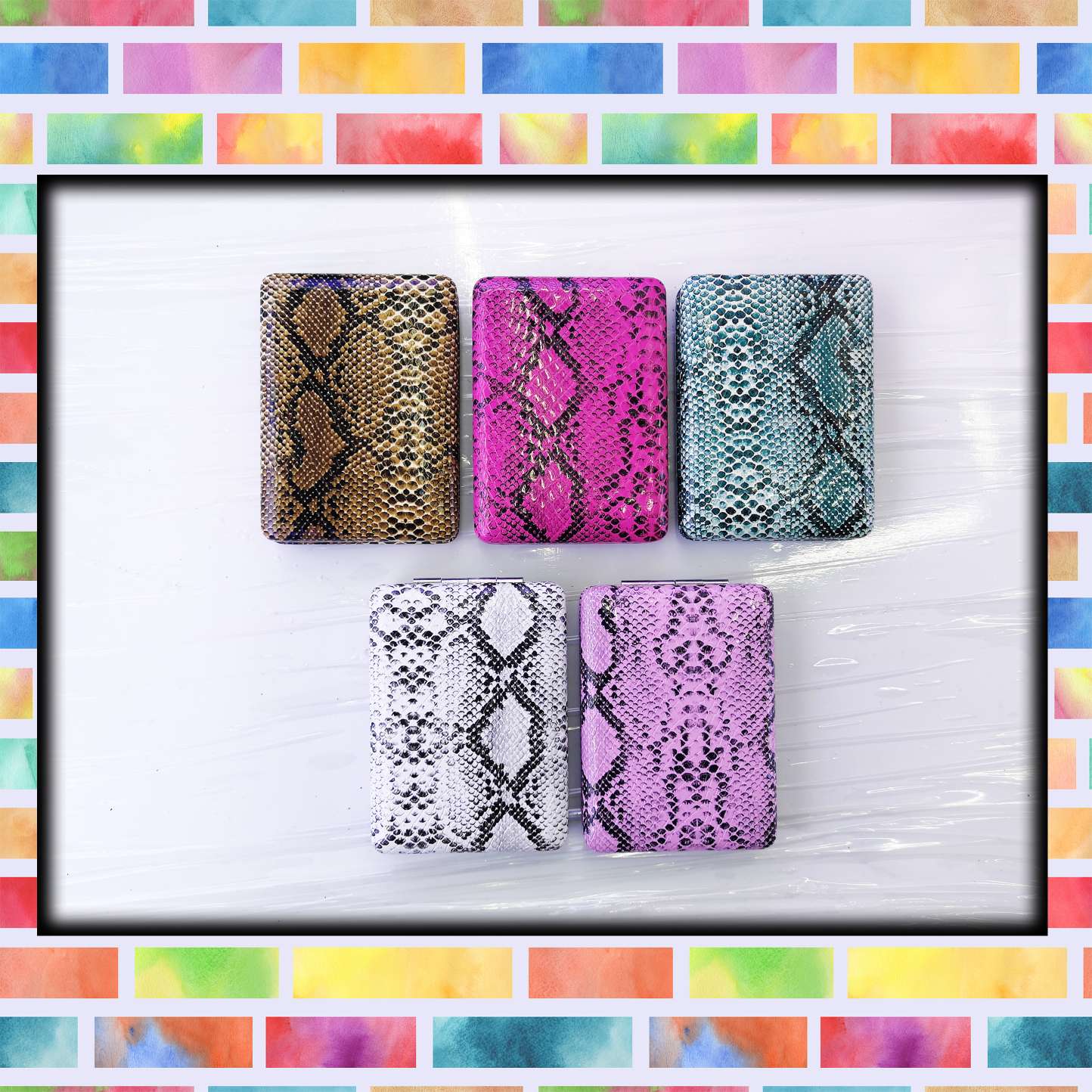 14193M 大长方双面皮镜图