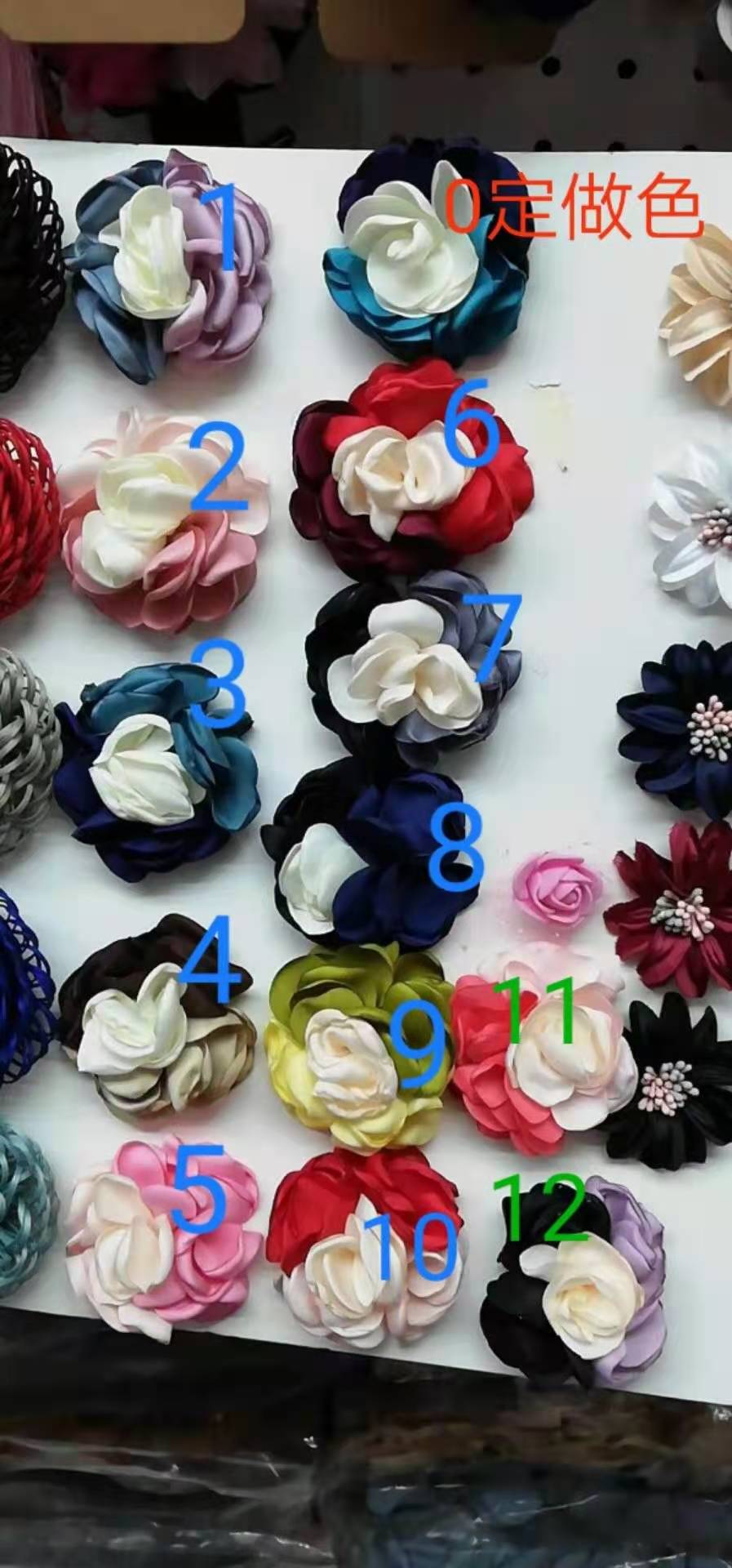 10 pieces of burnt flower color thumbnail