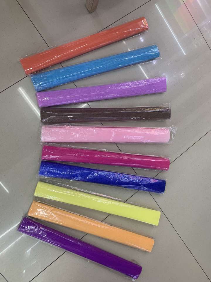 50 * 2.5m curling  paper 10 color mixing thumbnail