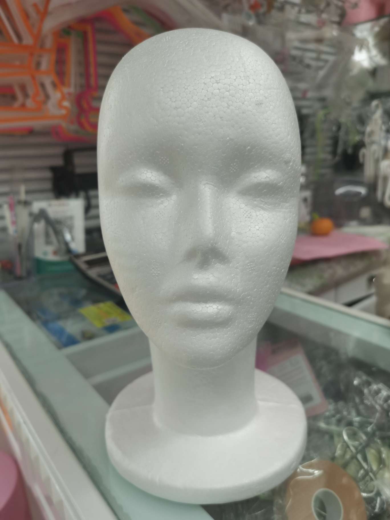 泡沫模特头