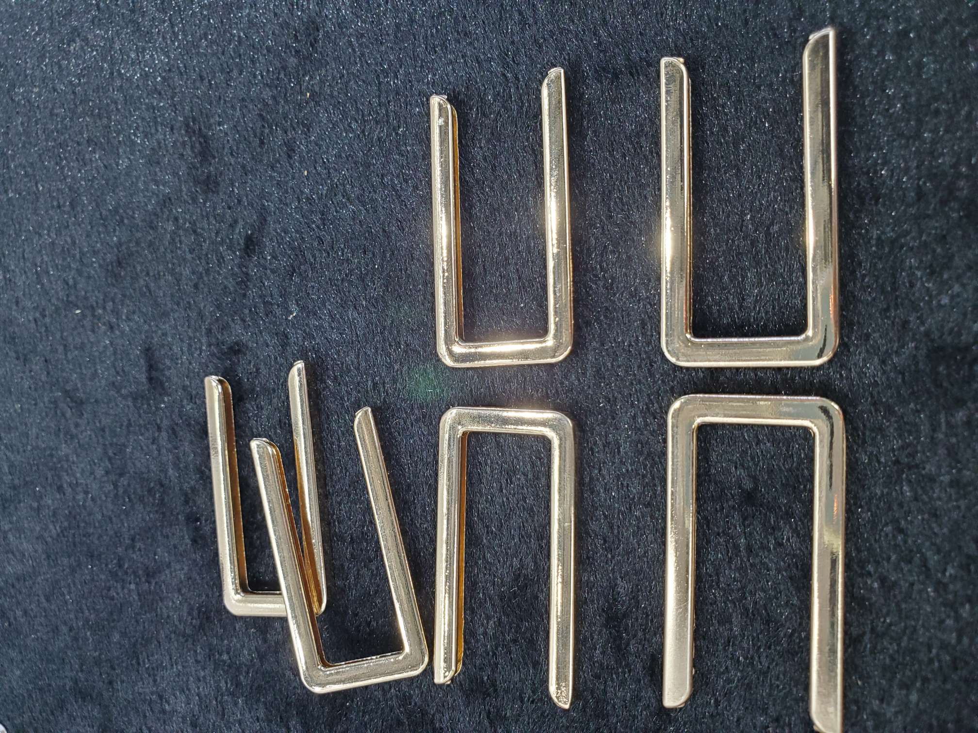 Alloy accessories, clothing accessories, jewelry accessories, notebook accessories, pendants, tags, 3 leather buttons detail image 1