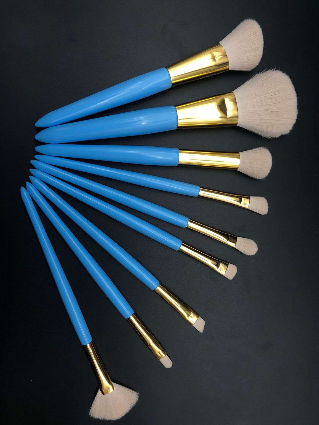 9 makeup brush set thumbnail