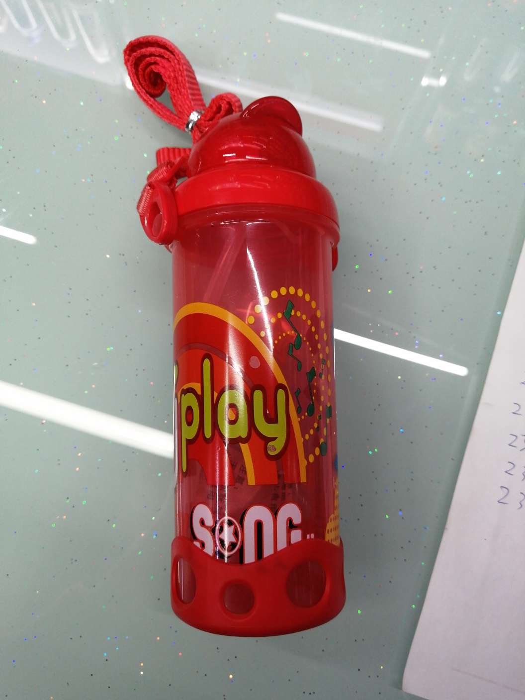 深绿色运动水壶随身携带水壶详情图8