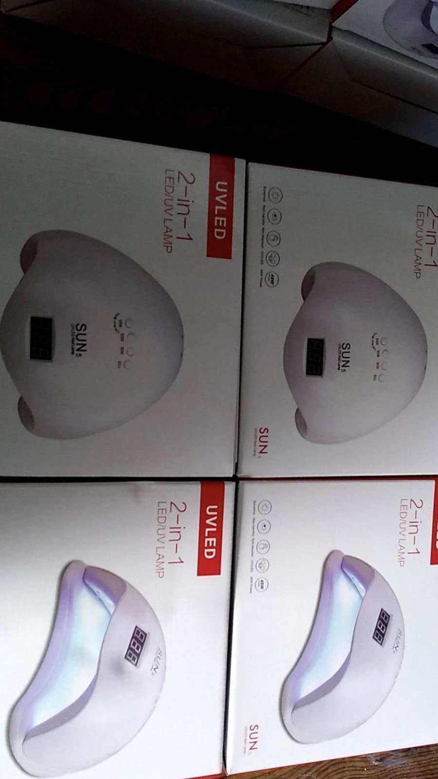 Factory direct sales of the new sun5 nail art lamp, baking lamp, 48wLED light therapy machine UV lamp with No. 5 ultraviolet light undefined