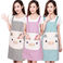 【1/2件装/厨房围裙女工作上班背带成人可爱时尚韩版家用做饭围腰图