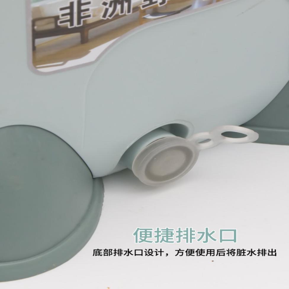 【超厚】拖把旋转拖把桶家用懒人拖把拖布桶墩布桶好神拖+3拖把头详情图8
