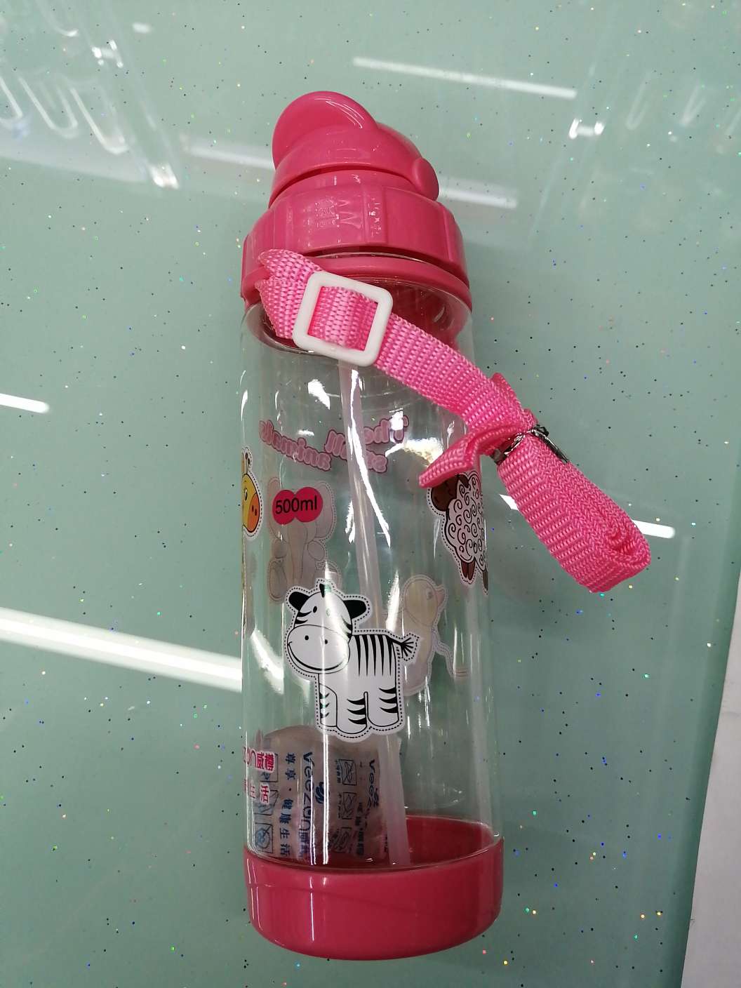 深绿色运动水壶随身携带水壶详情图7