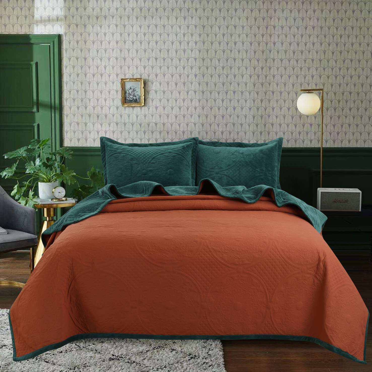 床上用品三件套图