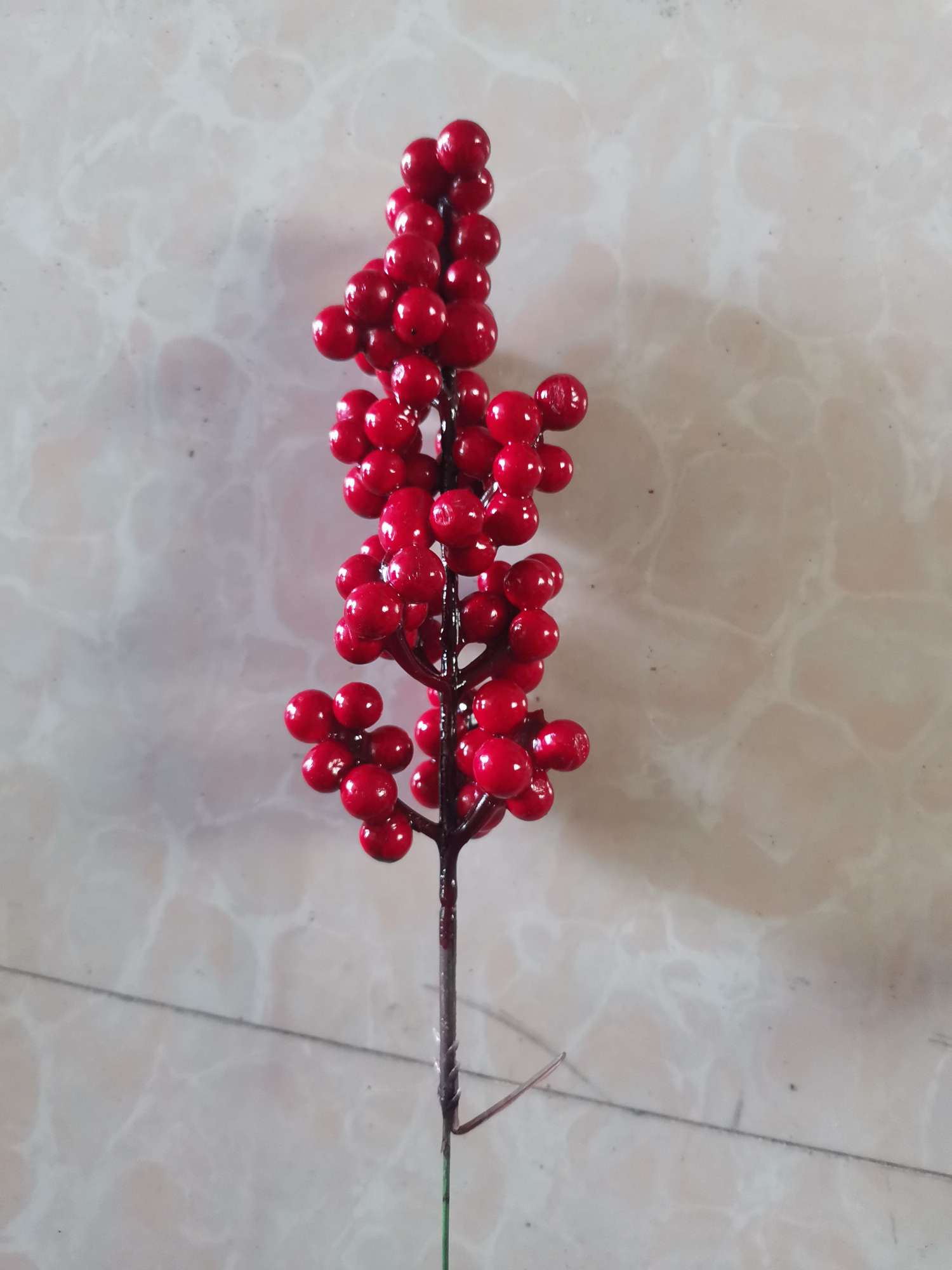 仿真红果圣诞果串产品图