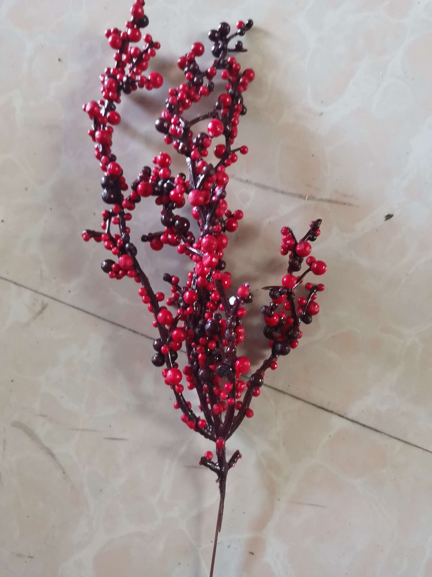 仿真红果圣诞串