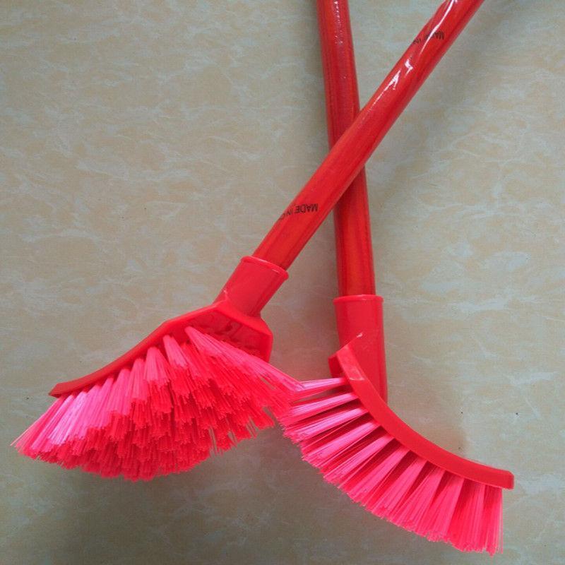 Toilet brush, household brush, no blind spots, bathroom long-handled set, soft bristle cleaning brush, toilet cleaning brush, toilet bowl brush detail image 4