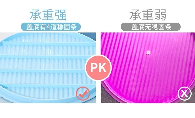 TS 厂家直销钓鱼桶 带盖收纳桶 加厚手提带盖塑料水桶米桶详情图8