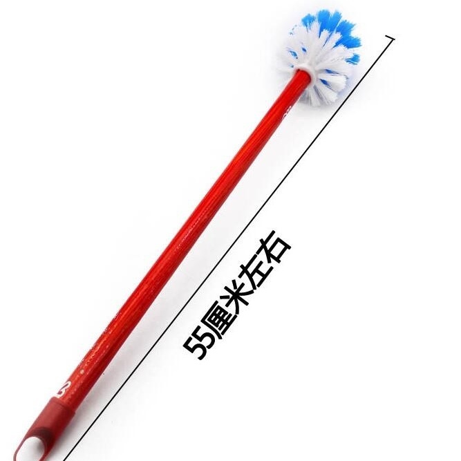 Toilet brush, household brush, no blind spots, bathroom long-handled set, soft bristle cleaning brush, toilet cleaning brush, toilet bowl brush undefined