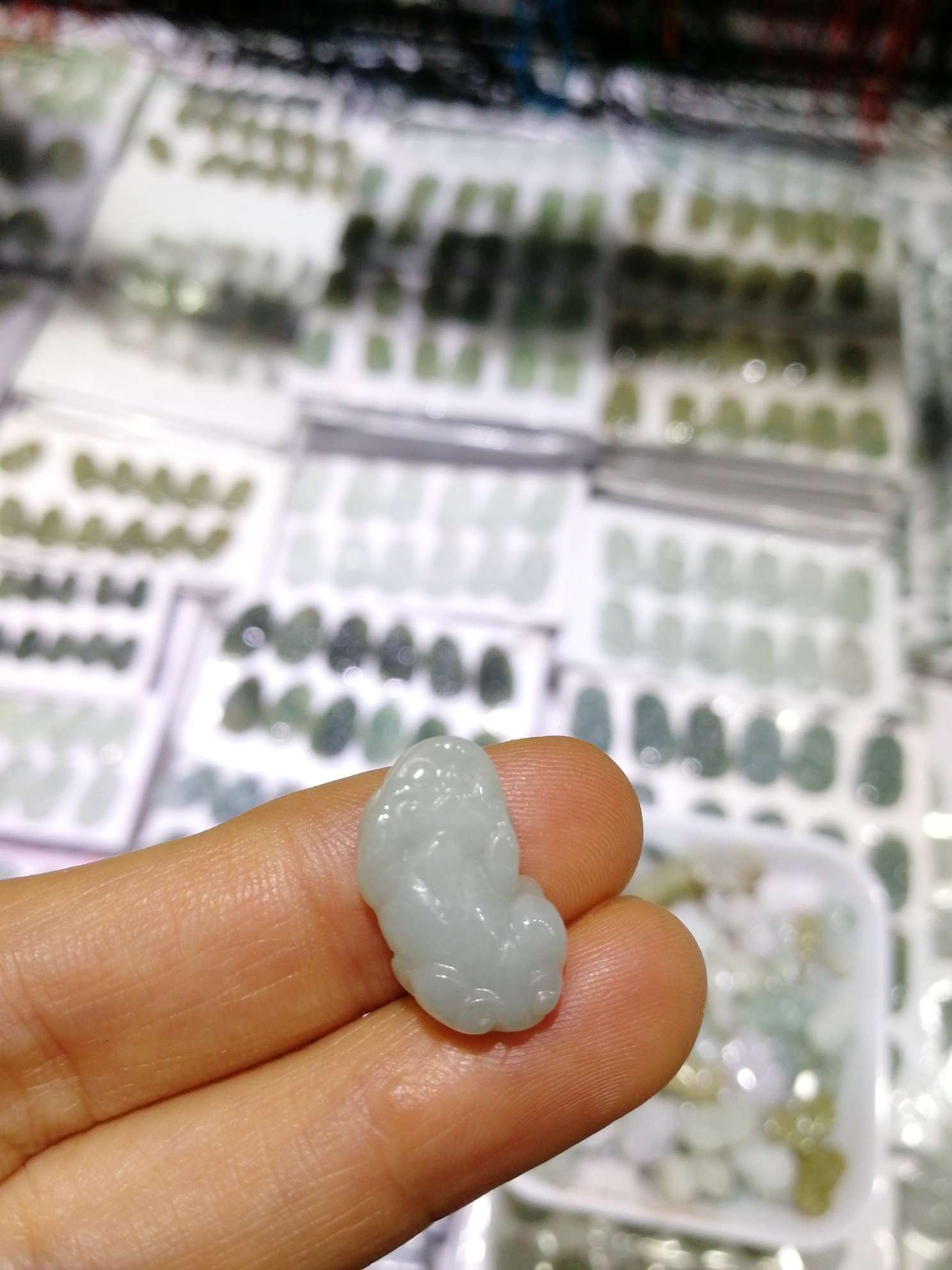 Natural jadeite, PI Xiu thumbnail