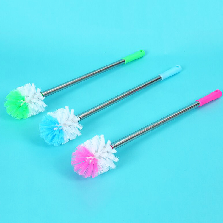 【 1000-stroke loss 】4 stainless steel long-handled toilet brushes for bathroom toilet cleaning and decontamination, 1 piece detail image 4