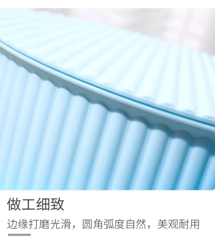 TS 厂家直销钓鱼桶 带盖收纳桶 加厚手提带盖塑料水桶米桶详情图9