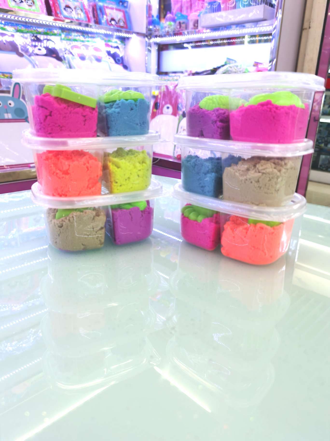 儿童DIY手工益智玩具，多色太空沙