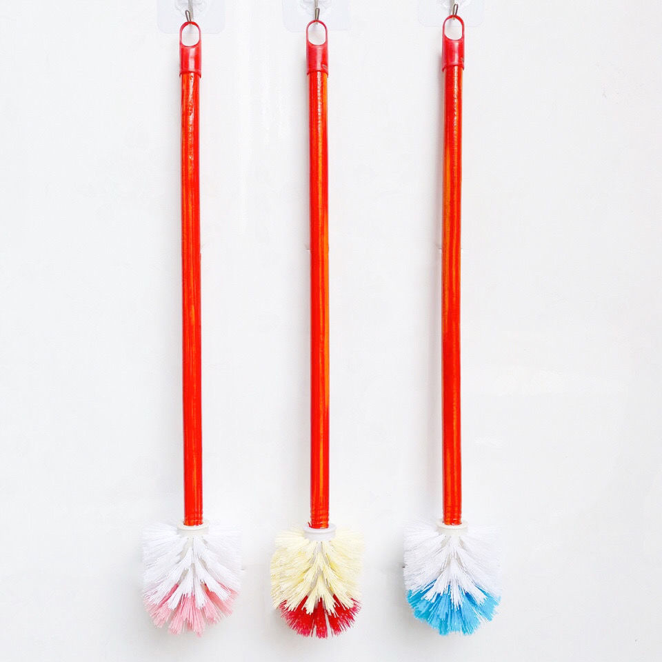Toilet brush, household brush, no blind spots, bathroom long-handled set, soft bristle cleaning brush, toilet cleaning brush, toilet bowl brush detail image 7