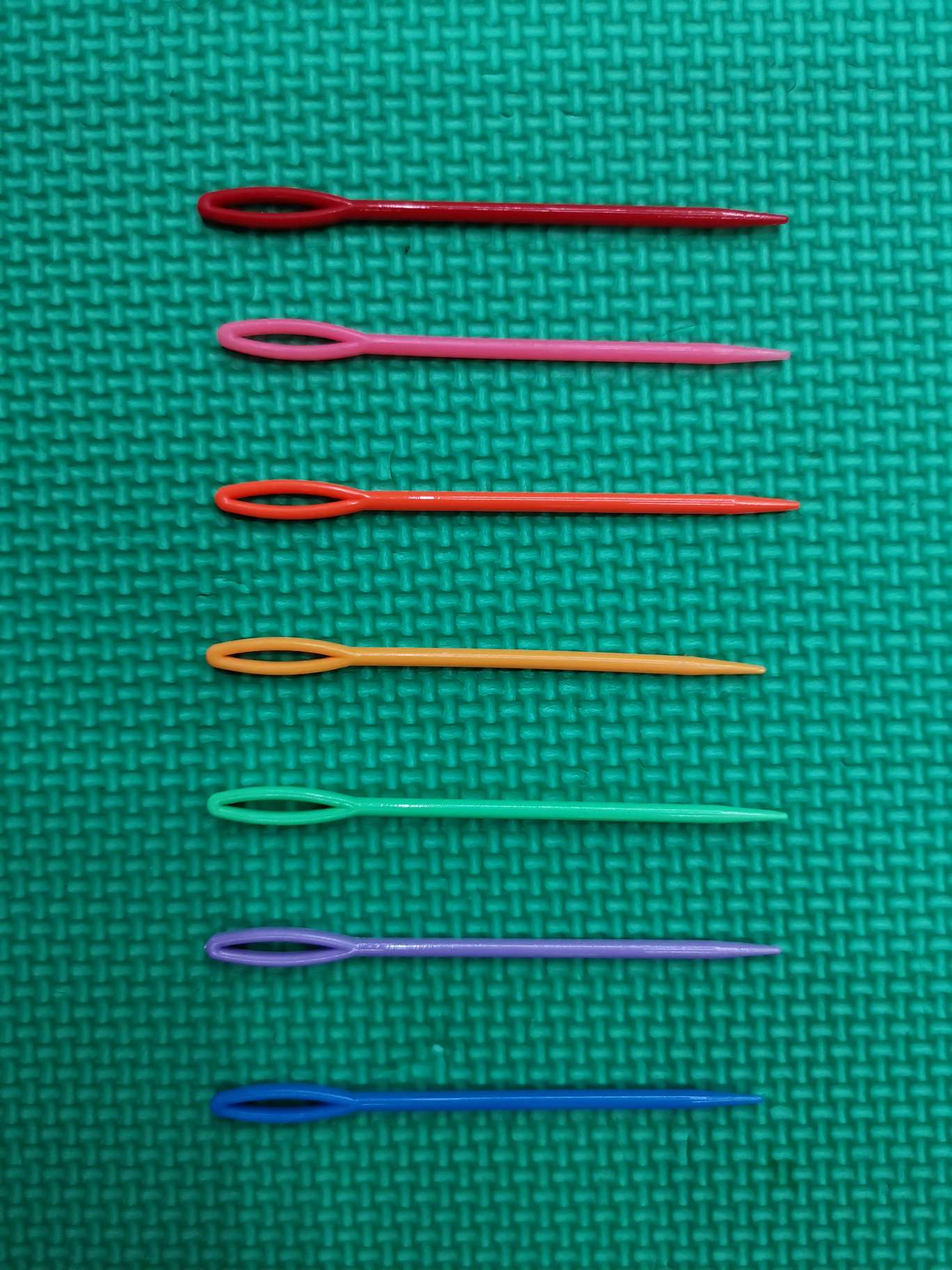 塑料针，9厘米塑料针，编织工具
