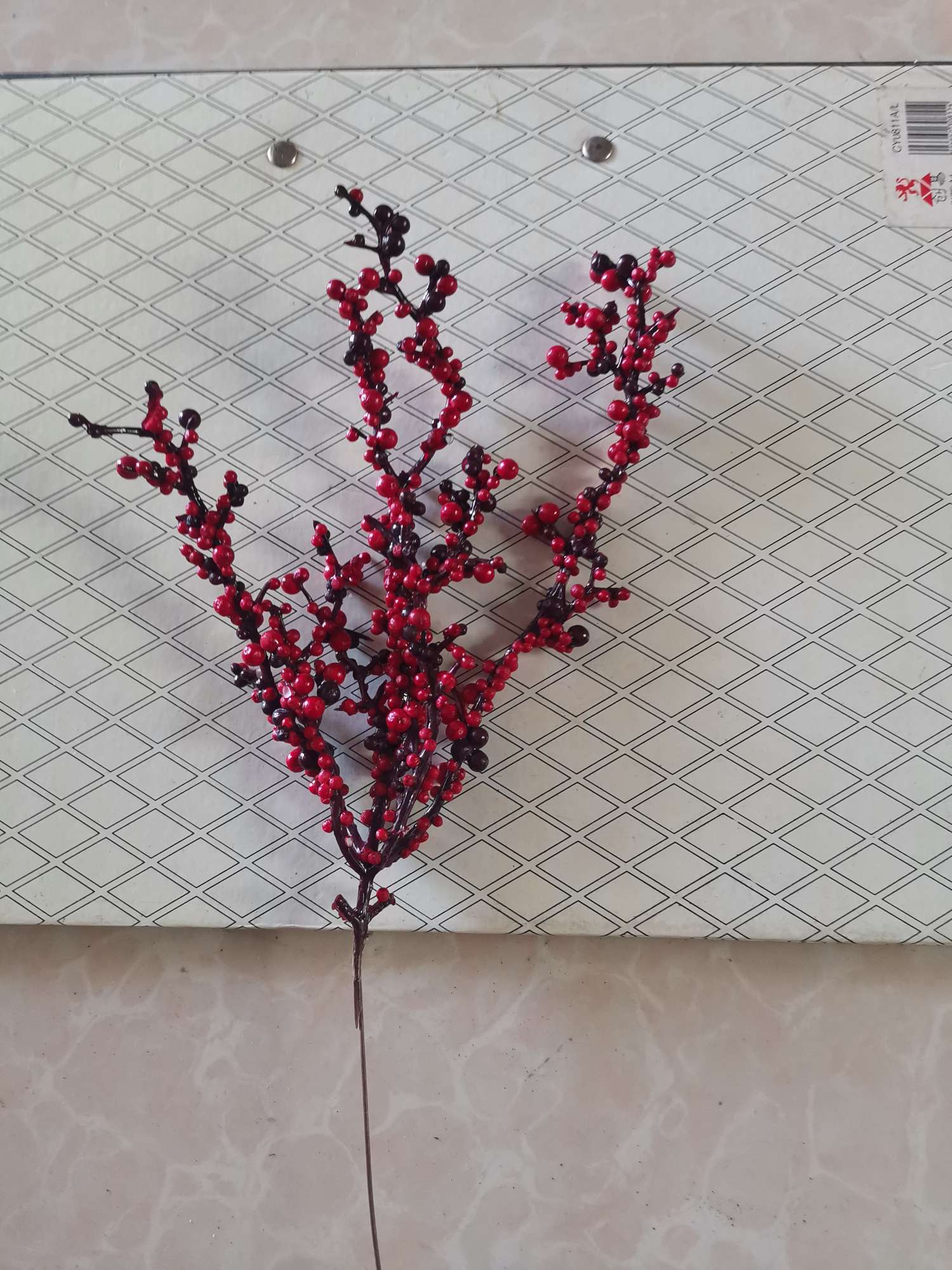 仿真红果圣诞串详情图3