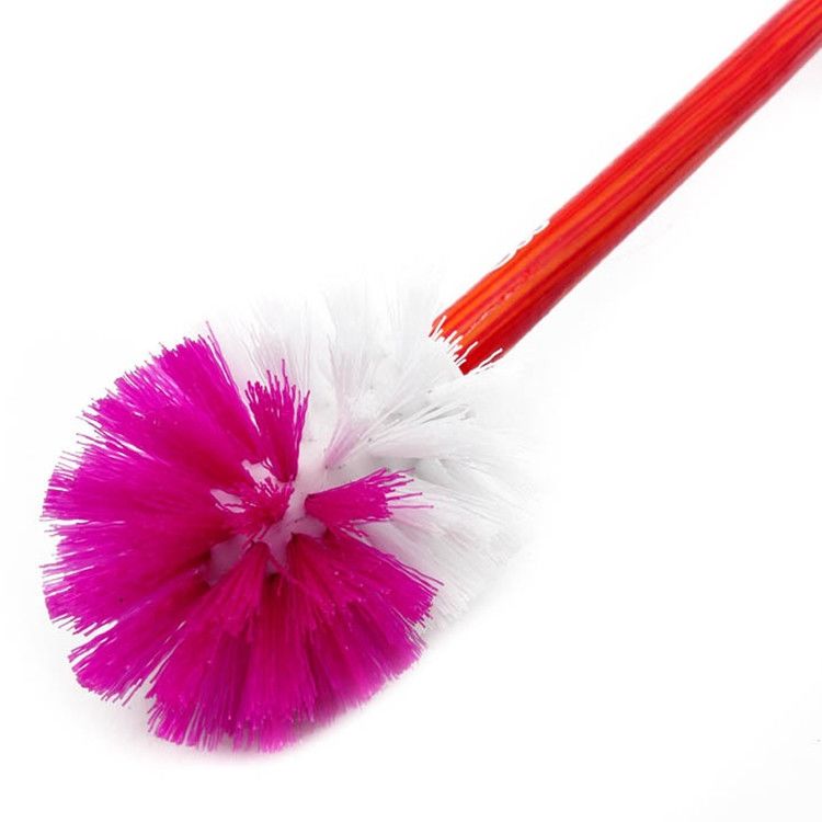 Toilet brush, household brush, no blind spots, bathroom long-handled set, soft bristle cleaning brush, toilet cleaning brush, toilet bowl brush Specification image