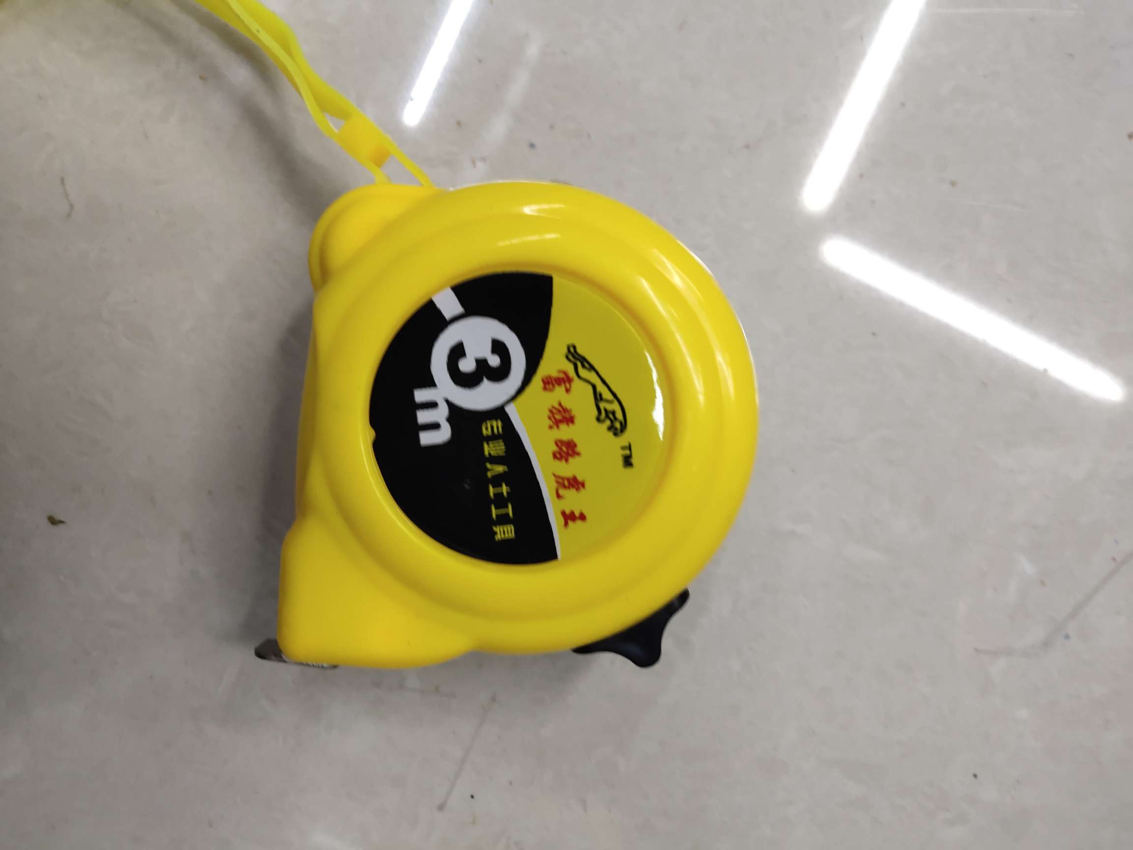Yellow 3-meter stick