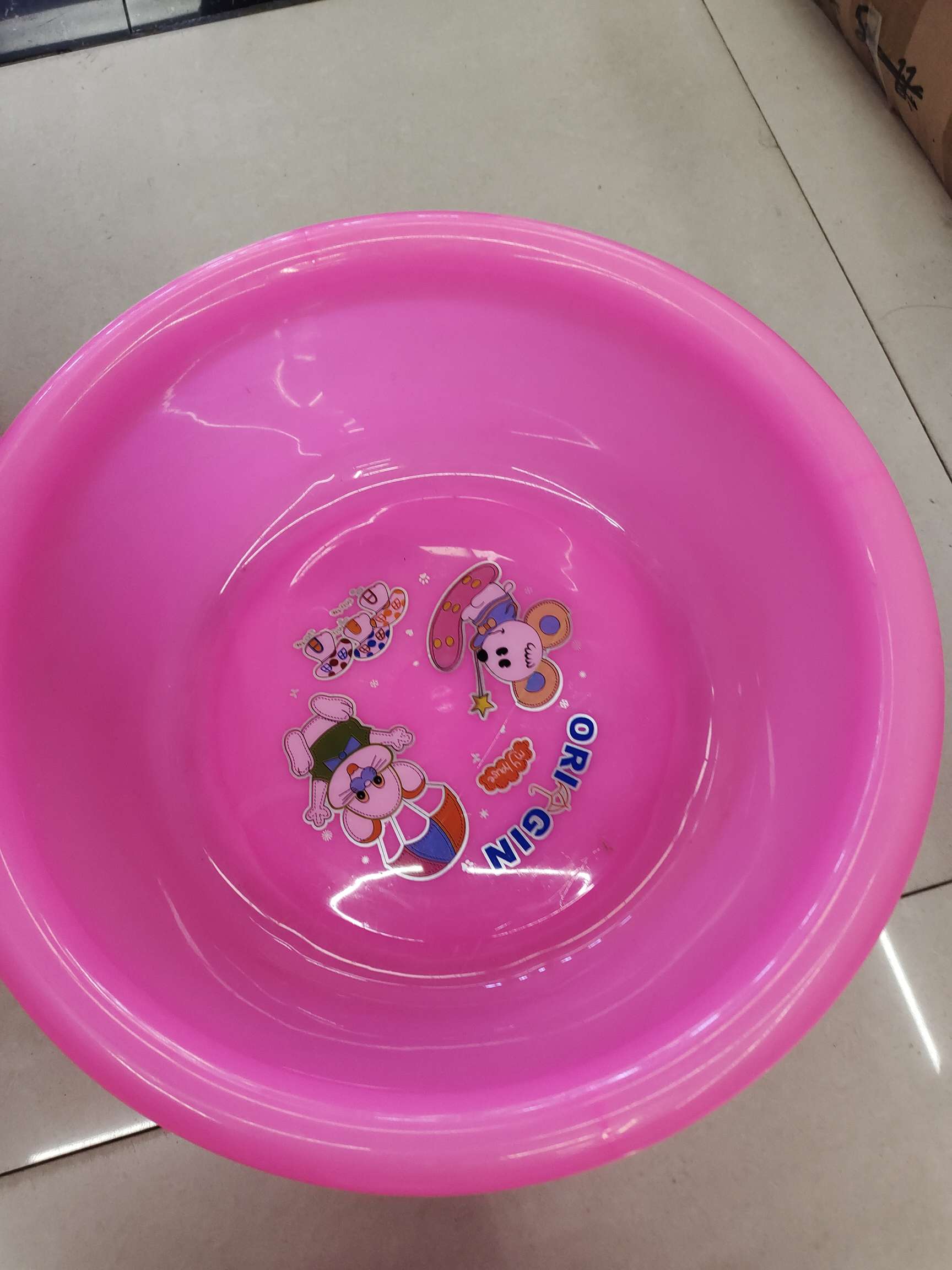 加厚塑料盆彩色不碎盆