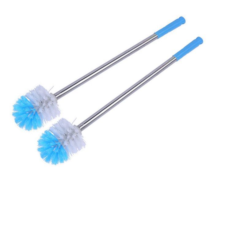 【 1000-stroke loss 】4 stainless steel long-handled toilet brushes for bathroom toilet cleaning and decontamination, 1 piece detail image 1