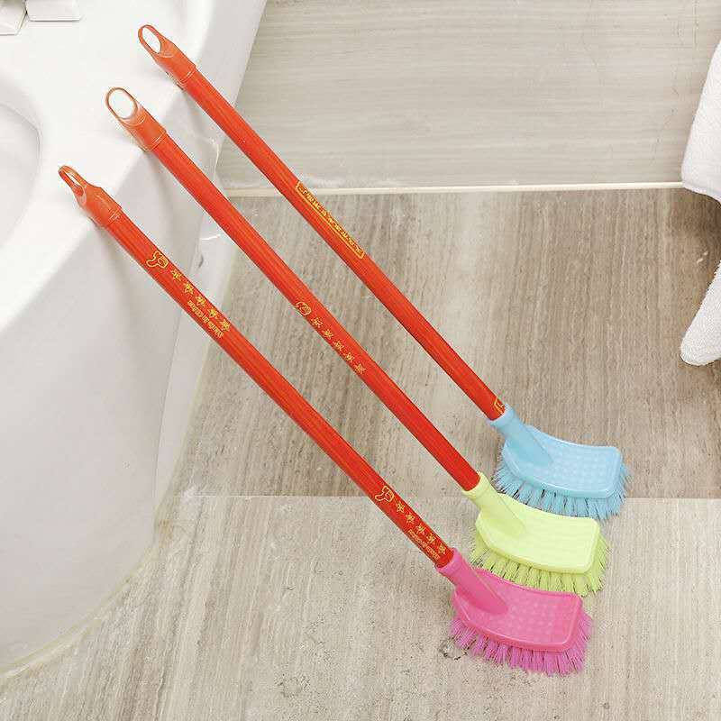 Toilet brush, household brush, no blind spots, bathroom long-handled set, soft bristle cleaning brush, toilet cleaning brush, toilet bowl brush Application Scenario