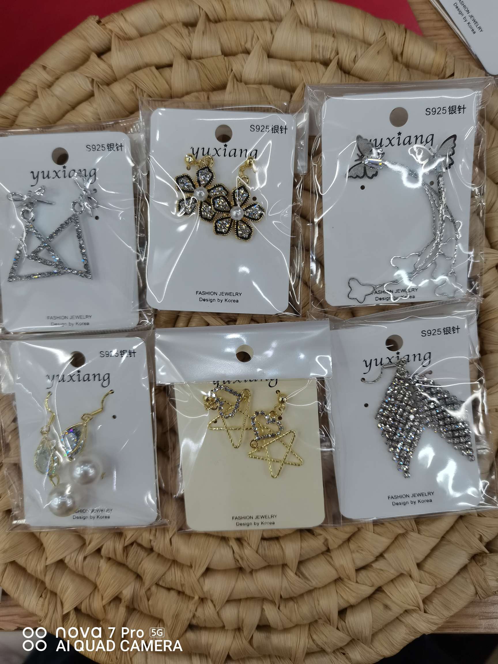 925电镀保色耳环