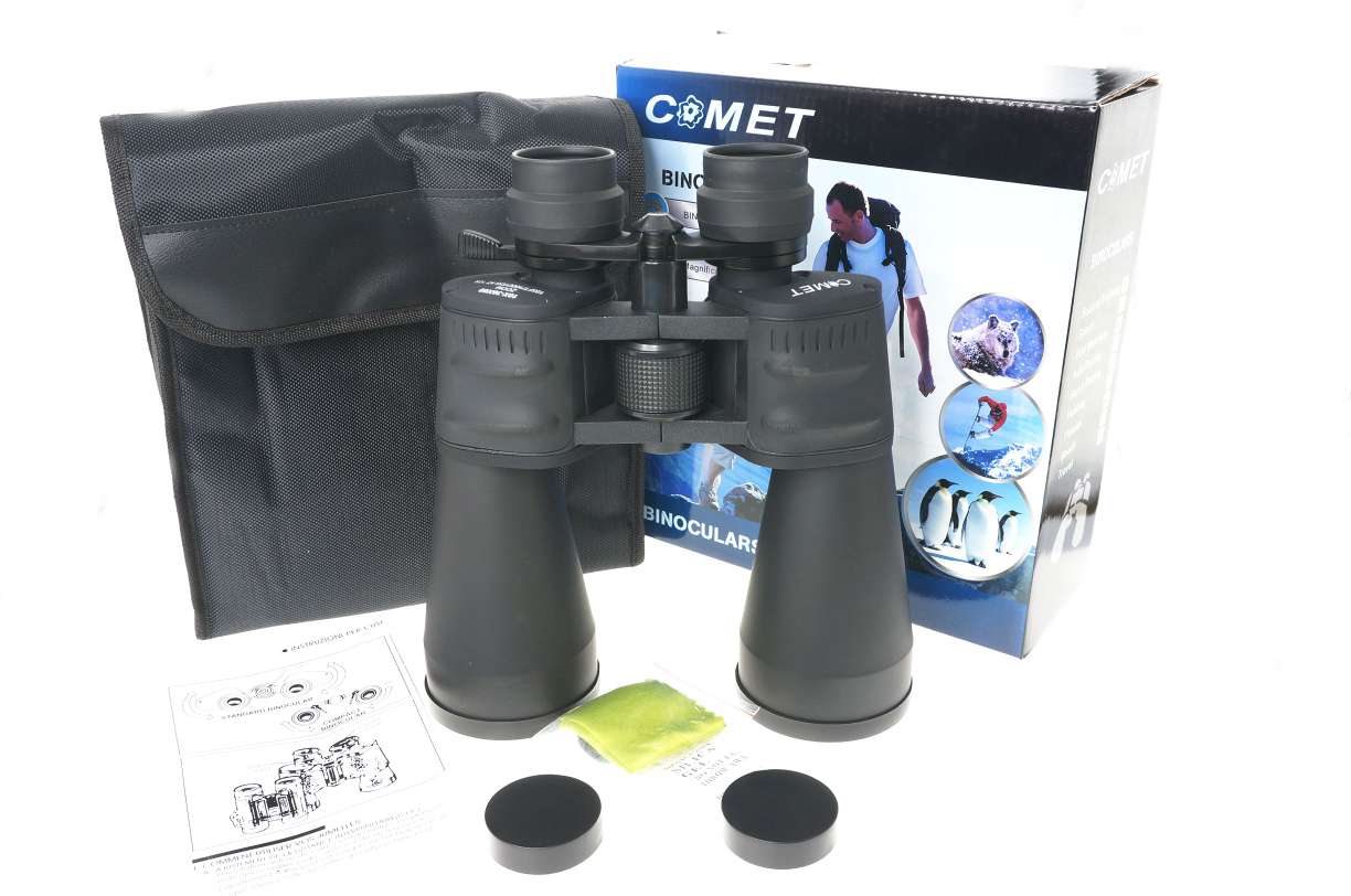 Manufacturer direct 50 x 10-30X60 COMET black sharp telescope full figure