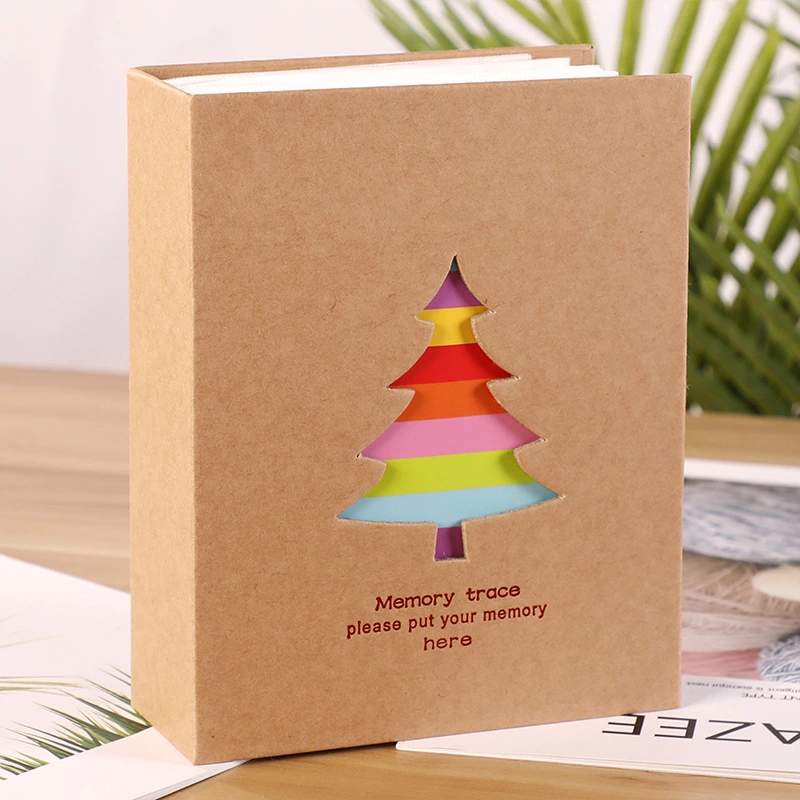 8757脚丫相册影集6寸200张8寸100张卡通相册环保PP儿童宝宝纪念册批发详情图6