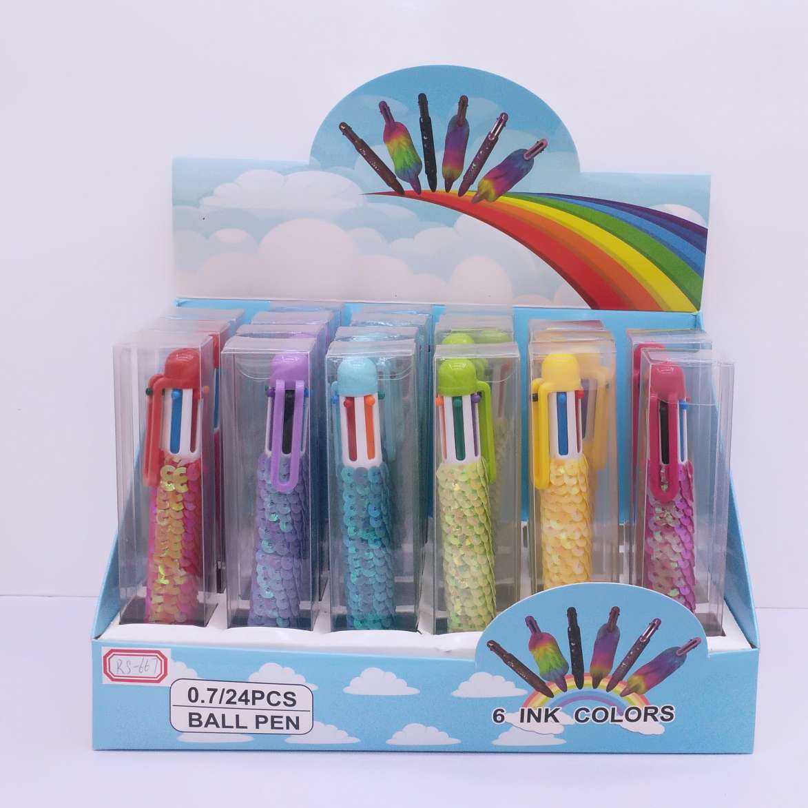 Sequins 6 color pen sequins fish scales 6 color pen thumbnail