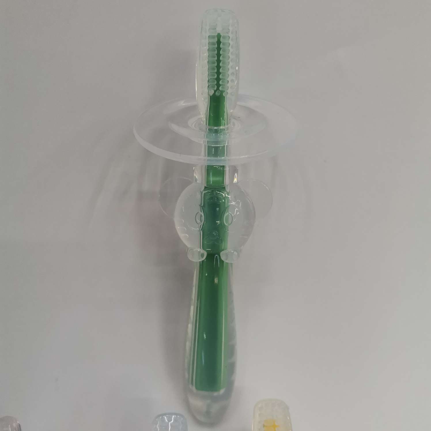 婴儿挡板乳牙刷硅胶乳牙刷卡通乳牙刷详情图4